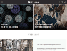 Tablet Screenshot of brintons.net